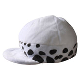 One Piece Trafalgar D. Water Law Halloween Christmas Carnival Cosplay Hat Costume Accessories